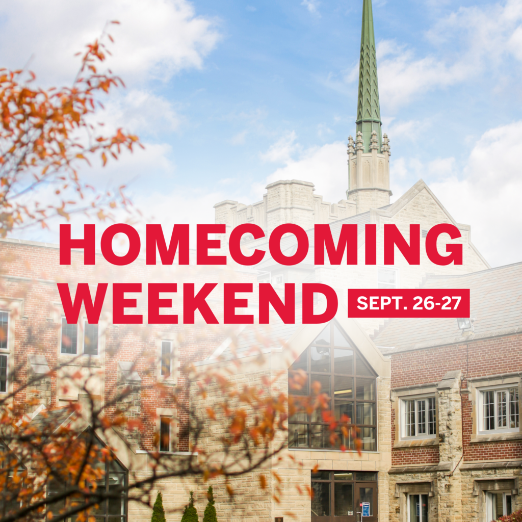 Homecoming Weekend graphic